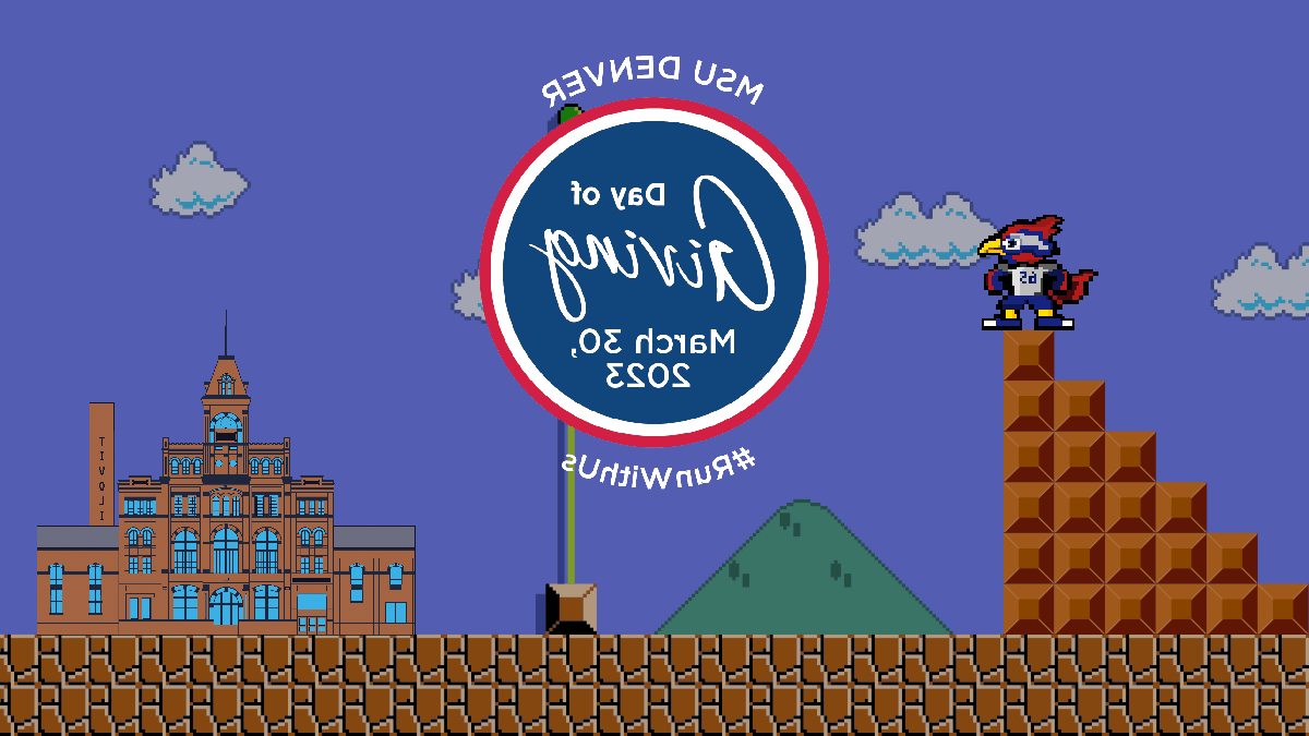 密歇根州立大学丹佛捐赠日，2023年3月30日. Super Mario theme with a Rowdy 